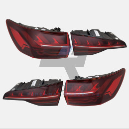 Audi A4 B9 Avant Facelift Taillights Chrome Audi 2 - Retrofit.nu - Shop 
