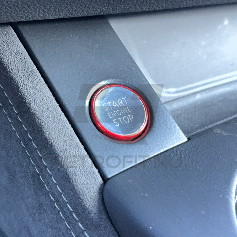 Audi A5 F5 S5/RS5 Rød Startknap Audi 1 - Retrofit.nu - Shop 