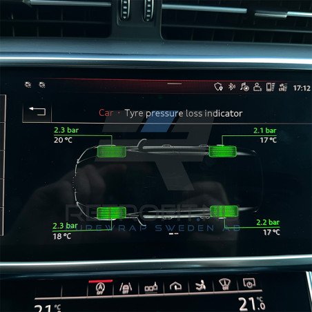 Audi A6 C8 Tire Pressure Monitoring System / TPMS