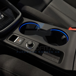 Audi A3 8Y Multicolor Mugghållare / Mittkonsol Audi 5 - Retrofit.nu - Shop 