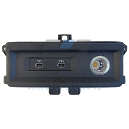 Audi A6 C8 Dual USB charger rear Retrofit.nu 3 - Retrofit.nu - Shop 