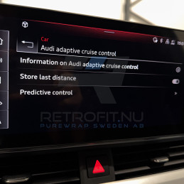 Audi A4 B9 Adaptive Cruise Control / ACC Audi 3 - Retrofit.nu - Shop 
