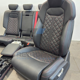 Audi Q8 4M Exclusive Leather Seats with Red Stitching Audi 3 - Retrofit.nu - Shop 