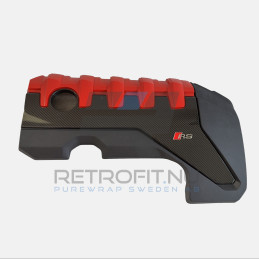 RS3 8Y 2.5 TFSI Carbon Engine cover Retrofit.nu 1 - Retrofit.nu - Shop 