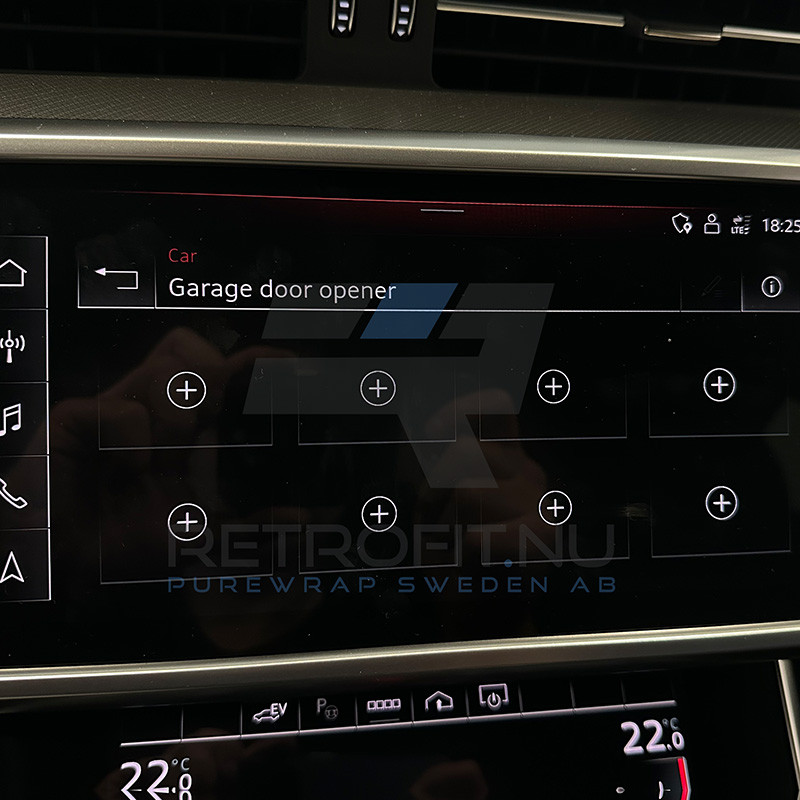 Audi A4 B9 Homelink / Garageportsöppnare Audi 1 - Retrofit.nu - Shop 
